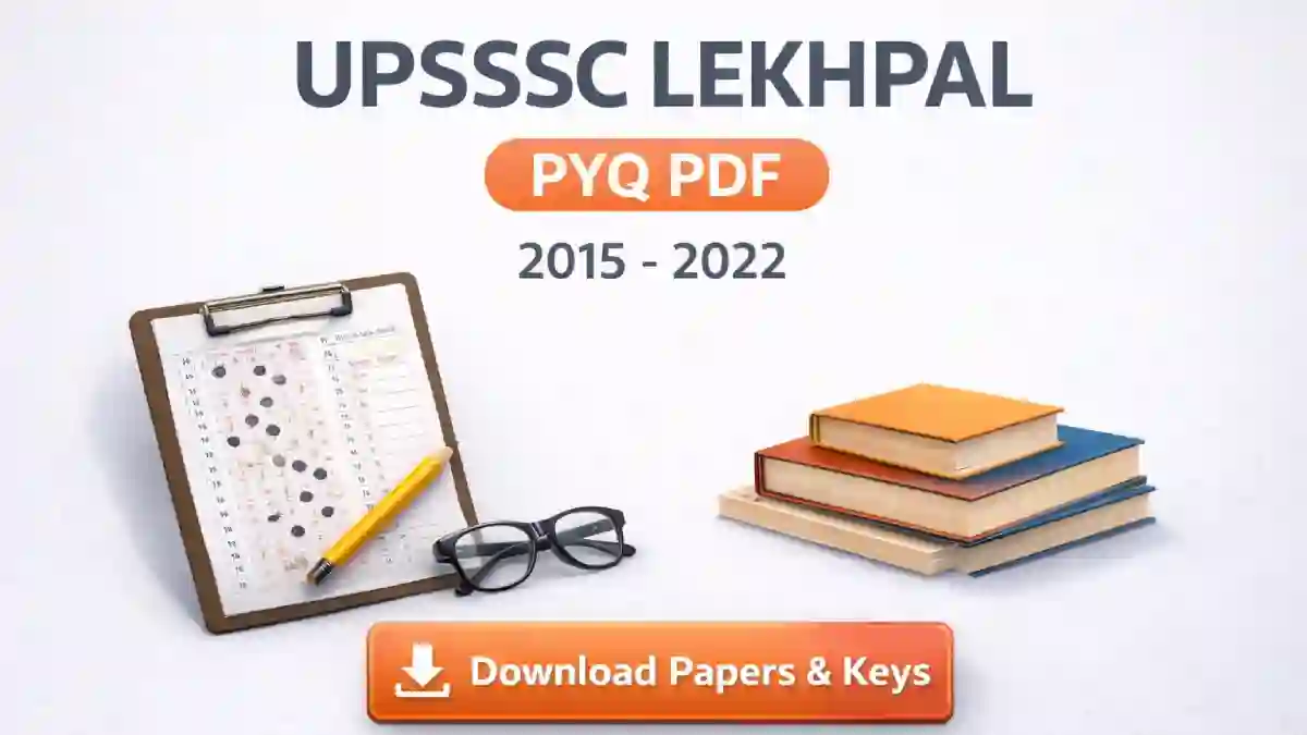 UPSSSC Lekhpal previous year papers