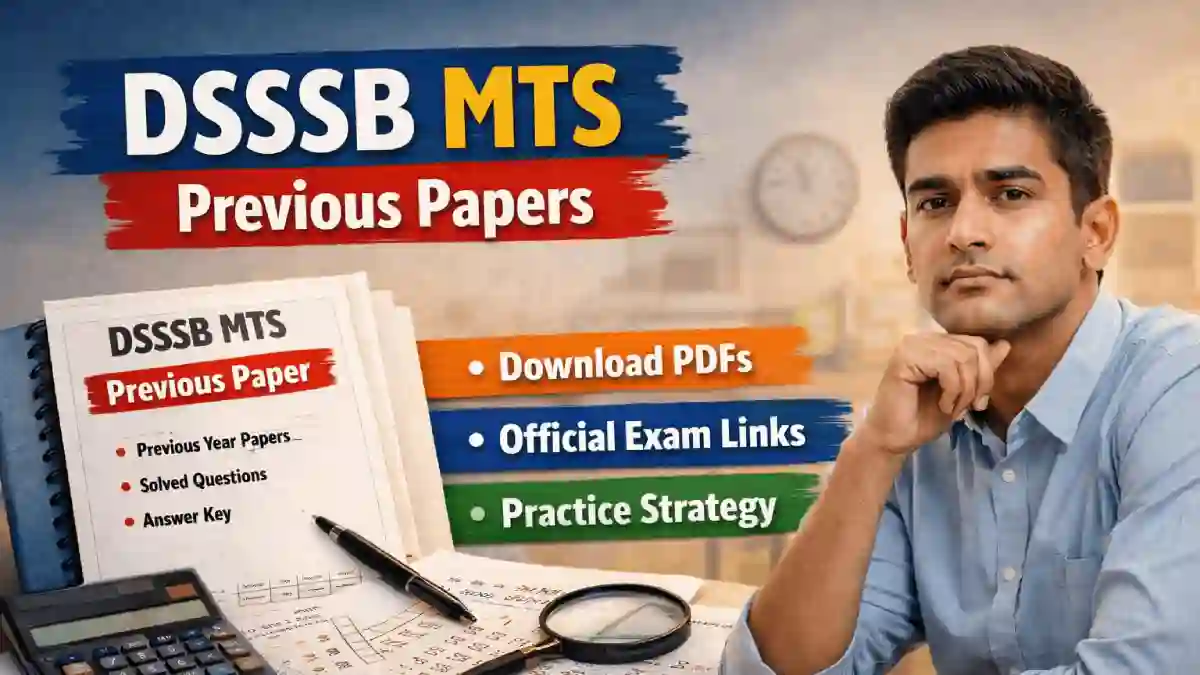 dsssb mts previous papers pdf