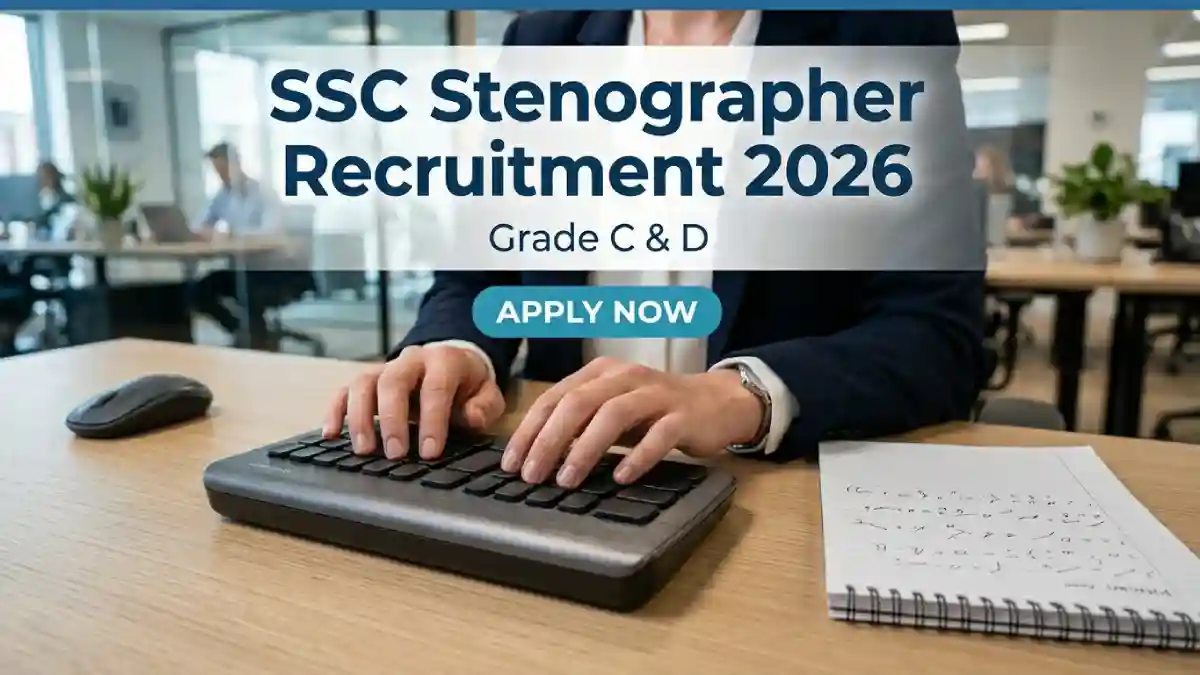 SSC Stenographer 2026 Notification